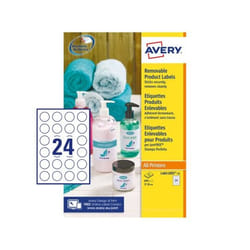 Avery L4851REV-25 papier jet d'encre A4 (210x297 mm) 25 feuilles Blanc