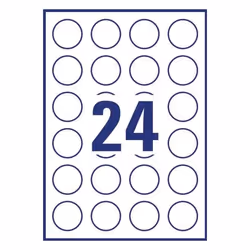 Avery L4851REV-25 papier jet d'encre A4 (210x297 mm) 25 feuilles Blanc