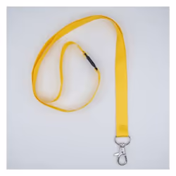 Avery 4842Y Accessoire de porte-badge Porte-badge avec cordon Jaune 10 pièce(s)
