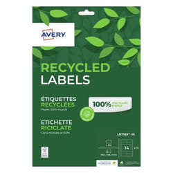 Avery LR7163-15 papier jet d'encre A4 (210x297 mm) 15 feuilles Blanc