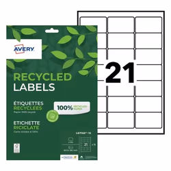Avery LR7160-15 étiquette à imprimer Blanc Imprimante d'étiquette adhésive