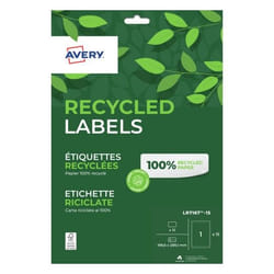 Avery LR7167-15 papier jet d'encre 15 feuilles Blanc