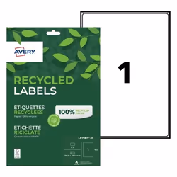 Avery LR7167-15 papier jet d'encre 15 feuilles Blanc