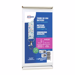 Avery R4828F, Porte-badge, Tissu, Multicolore, 44 cm, 20 mm