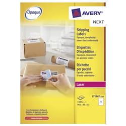 Avery L7166-250 étiquette auto-collante Blanc 1500 pièce(s)