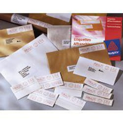 Avery FL01 étiquette d'adresse Blanc