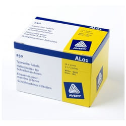 Avery AL01 étiquette d'adresse Blanc Etiquette auto-adhésive