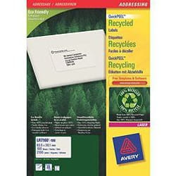 Avery QuickPEEL étiquette auto-collante Blanc 2100 pièce(s)