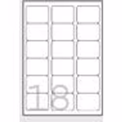 Avery White Address Label - Laser - L7161, Blanc, 63,5x46,6mm, 500 feuilles