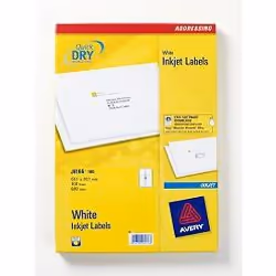 Avery Inkjet Addressing Labels, Blanc, Jet d'encre, 600 pièce(s)