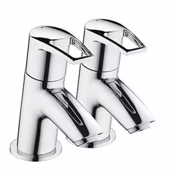 Robinets de baignoire Bristan SM 3/4 Motif sourire - Chromé