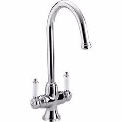 Robinet de cuisine - Bristan - RS SNK EF C - Chromé - Col de cygne - Installation facile