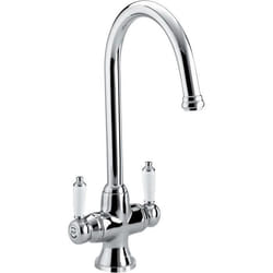 Robinet de cuisine - Bristan - RS SNK EF C - Chromé - Col de cygne - Installation facile