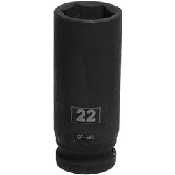 Rs Pro - Douille pour clé à choc Hexagonal, 22.0mm Carré 1/2 pouce ( Prix pour 1 )