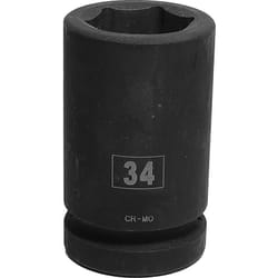 Douille pour clé à choc Hexagonal, 34.0mm Carré 1 pouce ( Prix pour 1 )