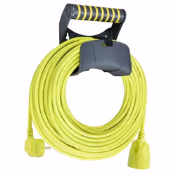 Rallonge Masterplug - EXE20161IP/CHT-PX - Electric Garden Extension 3 x 15 mm 20 m 3680 V 230 V Vert