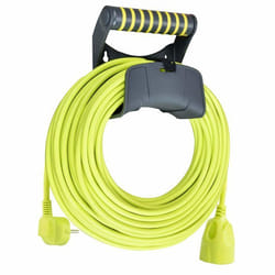 Rallonge Masterplug - EXE20161IP/CHT-PX - Electric Garden Extension 3 x 15 mm 20 m 3680 V 230 V Vert