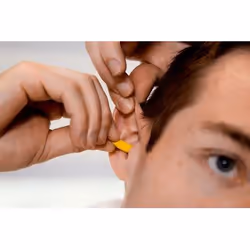 3M PP-01-002 bouchon d'oreille anti-bruit Bouchons d'oreilles réutilisables Jaune