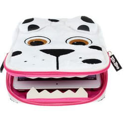 Lazerbuilt TabZoo Pets Dog 8" Housse Noir, Blanc