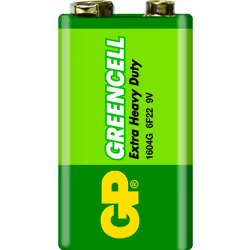 GP Batteries Greencell 9V Batterie à usage unique Chlorure de zinc