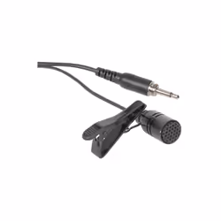 Chord Electronics 171.855UK, Microphone Lavalier/boutonnière, Cardioïde, Avec fil, 3,5 mm (1/8"), Noir, 3 V