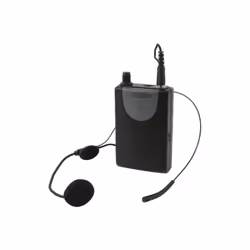 Qtx 178.892UK, Microphone de scène/direct, Sans fil, 3,5 mm (1/8"), 175.0 MHz, Noir, Batterie