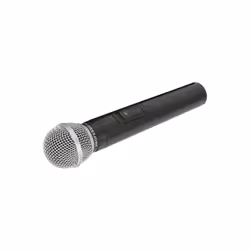 Qtx 178.894UK, Microphone de scène/direct, Sans fil, 175 MHz, Noir, Batterie, AA