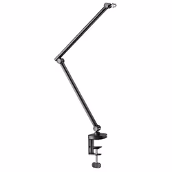 Citronic 180.003UK, Pied de micro, Support pour bureau, Noir, 5/8", 50 mm, 30 mm