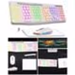 Clavier sans fil - R-TYPE - AZERTY - RGB - IPX4 - Souris 1600dpi