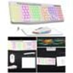 Clavier sans fil - R-TYPE - AZERTY - RGB - IPX4 - Souris 1600dpi