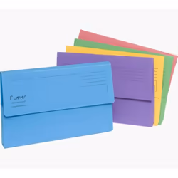 Exacompta 211/5000Z, Envelope folder, A4, Chanvre de Manille, Couleurs assorties, Mat, Paysage