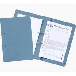 Exacompta TFM-BLUZ fichier Chanvre de Manille Bleu A4
