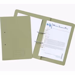 Exacompta TFM-GRNZ, Dossier manila, A4, Chanvre de Manille, Vert, Portrait, 285 g/m²