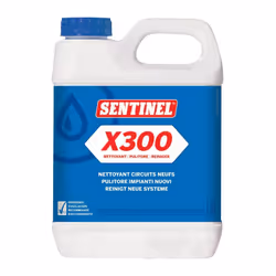 Nettoyant X300 - Sentinel Pour installations de chauffage neuves