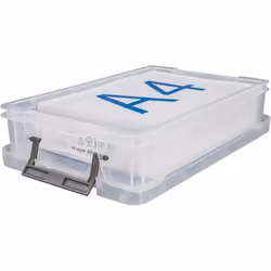 Archivo 2000 WFS20M055 CS TP, Polypropylène (PP), Translucide, A4, 5,5 L, 255 mm, 90 mm