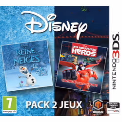 Disney Interactive Studios Disney pack 2 jeux : Reine des Neiges + Nouveaux Héros