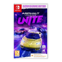 Nordic Game Supply Asphalt Legends UNITE: Supercharged Edition Chinois simplifié, Chinois traditionnel, Allemand, Anglais, Espagnol, Français, Italien, Japonais, Coréen, Portugais, Russe, Thaïlande, Turc Nintendo Switch