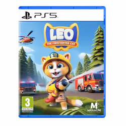 Nordic Game Supply Leo the Firefighter Cat