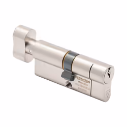 Sterling - BS1 ETN3535 - Int TS007 BS1 Cylindre de porte 35 mm Ext (70 mm) Approuve par la police 1 etoile Nickel satine