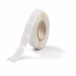 Nobo Boîte de 100 pastilles Velcro, Blanc, Portugal, 22 mm, 22 mm, 111 mm, 30 mm