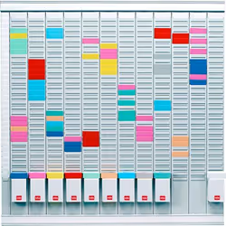 Nobo Kit planning fiches T - Planning 12 mois