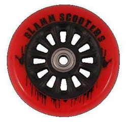 Roue de trottinette SLAMM Nylon Core 110mm - Rouge - Mixte - Enfant - Abec 9