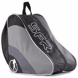 Sac pour rollers/patins à glace II - SFR - noir - Polyester 600D - Support intégré - Empiècements ventilés