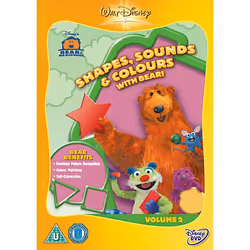 Disney Bear In The Big Blue House - Shapes, Sounds & Colours, Film d'animation/bande dessinée, DVD, U, Anglais, 2D, 1 dis ...
