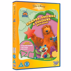 Disney Bear In The Big Blue House - Shapes, Sounds & Colours DVD Anglais