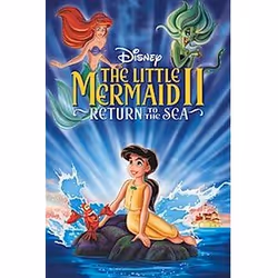 Disney The Little Mermaid II: Return to the Sea, Film d'animation/bande dessinée, DVD, G, Anglais, 2D, 10/03/2014