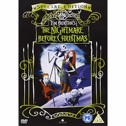 Disney Nightmare Before Christmas, Film d'animation/bande dessinée, DVD, PG, Anglais, 2D, 1 disques