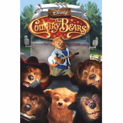 Disney The Country Bears, DVD, Anglais, Famille, 2D, 1 disques, Famille