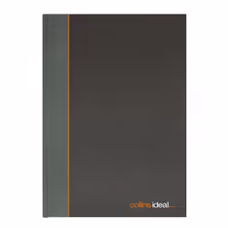 Collins 464, Gris, Papier ligné, A5, 192 pages