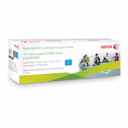 Xerox Toner cyan. Equivalent à HP CC531A. Compatible avec HP Colour LaserJet CM2320 MFP, Colour LaserJet CP2020/CP2025, 3000  ...